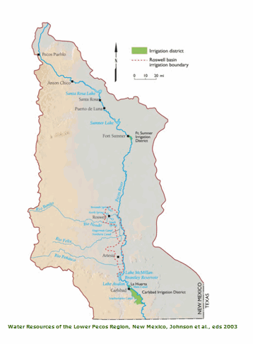 Pecos River Basin & Compacts NM Interstate Stream Commission