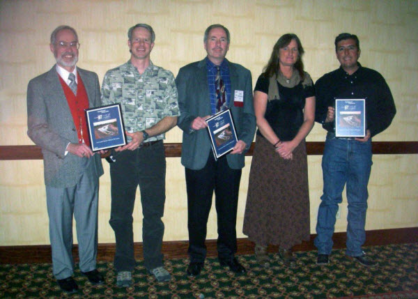 Group Accepting Award