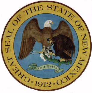 Great Seal Of The State Of New Mexico * 1912